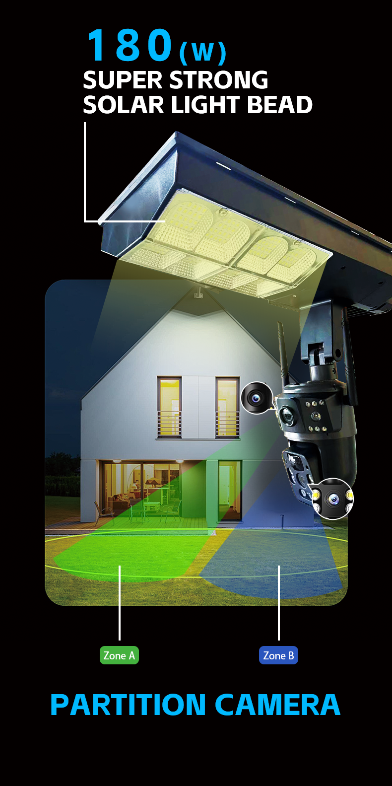 LD001 Solar Street Light with Camera