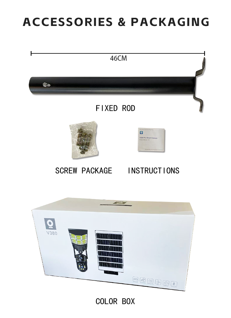 LD001 Solar Street Light with Camera