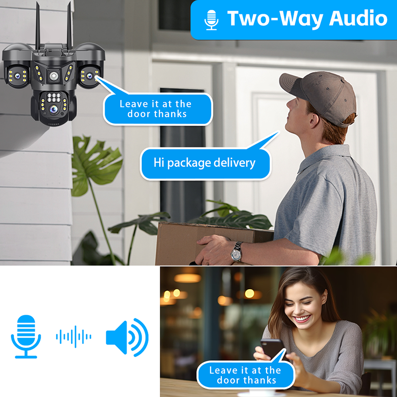 SC29 4G/WiFi 3 Lens CCTV Camera