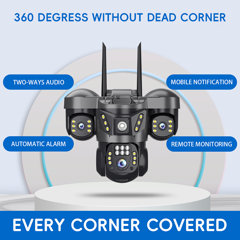 SC29 4G/WiFi 3 Lens CCTV Camera