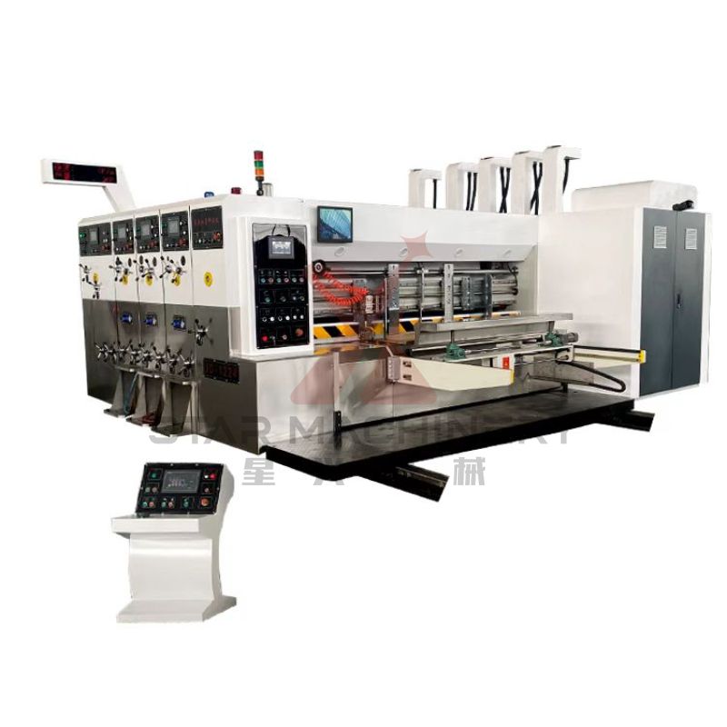 Automatic Flexo Printing Slotting And Die Cutting Machine