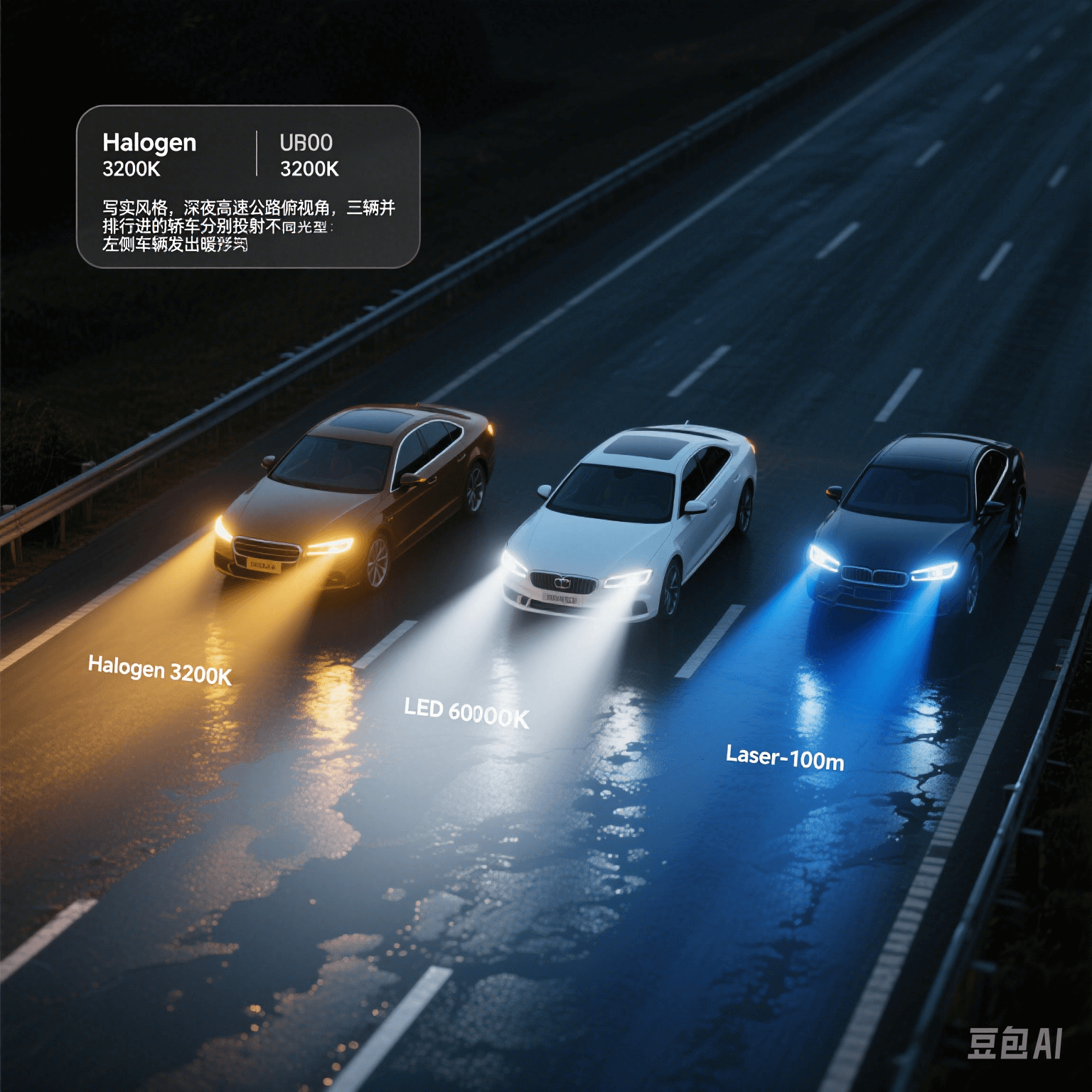 LED vs Halogen vs Projector Headlights: Complete Comparison Guide