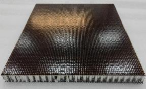 Satellite Solar Panel Substrate Samples | Carbon Fiber & Aluminum ...