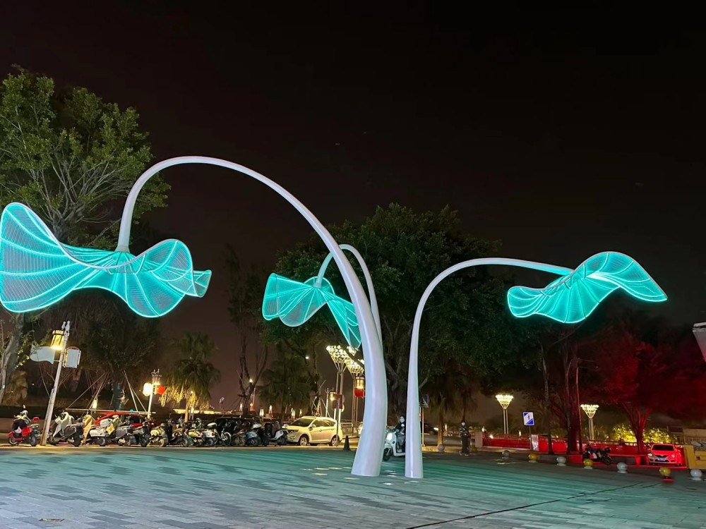 Customizable LED Low Voltage Flower Landscape Lighting for Outdoors