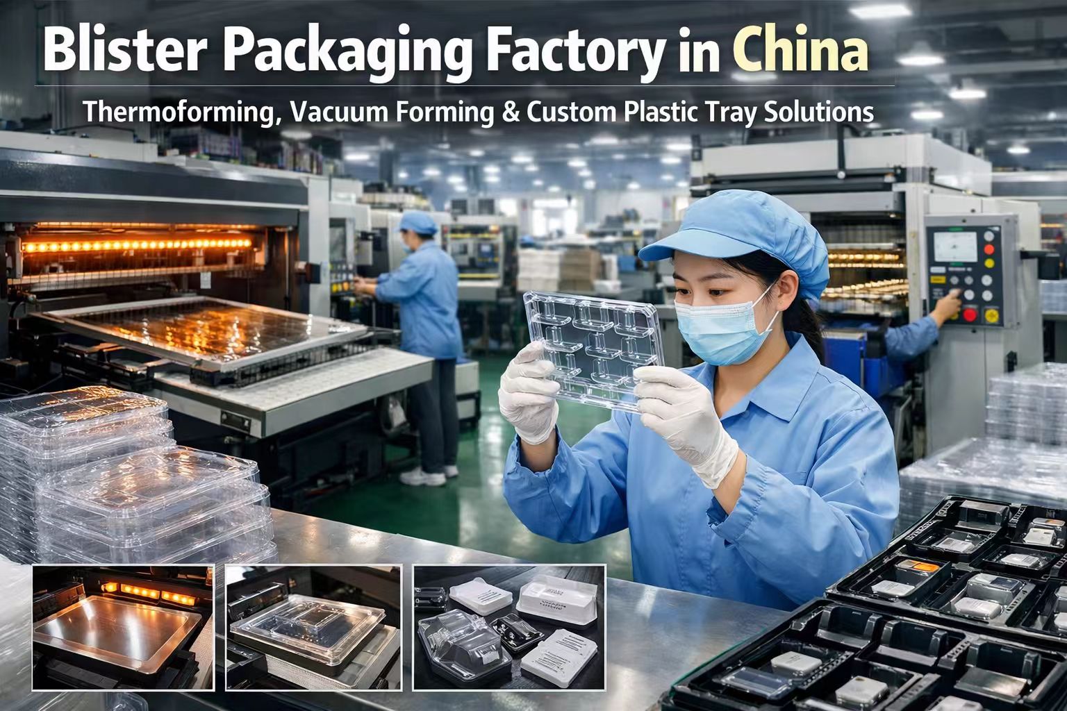 blister packaging ,thermoforming vacuume forming factory,plastic tray