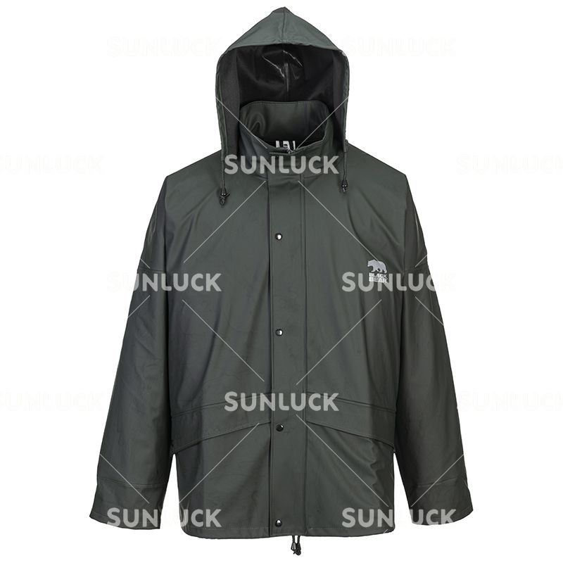 0.45mm PU/PVC Rainsuits |Industrial Waterproof Gear
