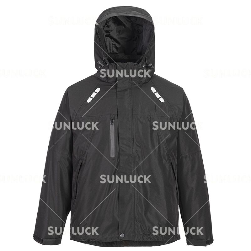 190T Nylon Trench Jacket - Water-Repellent & Lightweight Urban