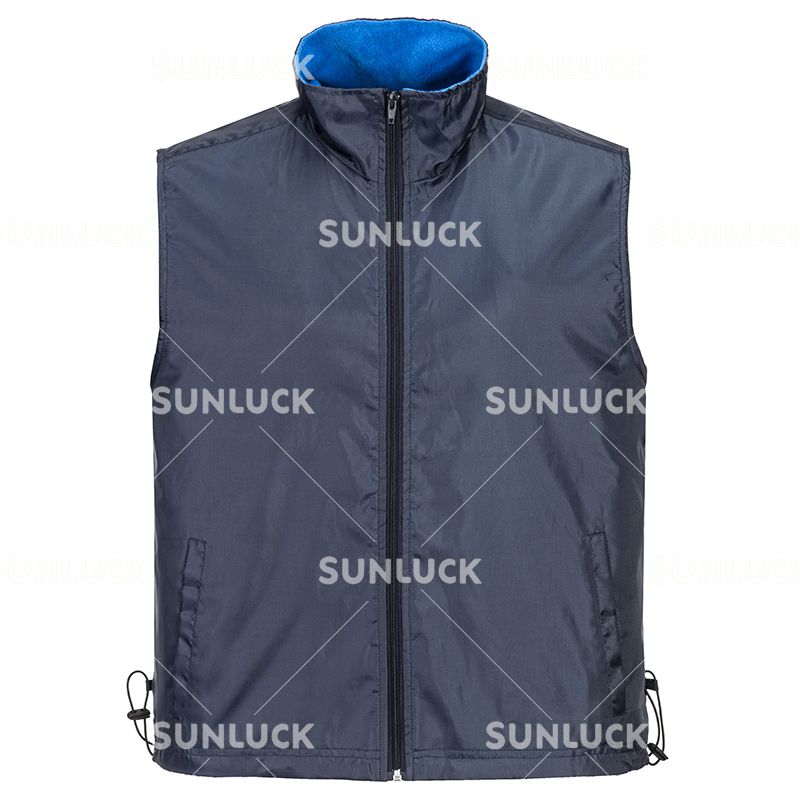 150D Oxford AC Waterproof Vest - Thermal Polar Fleece Lining