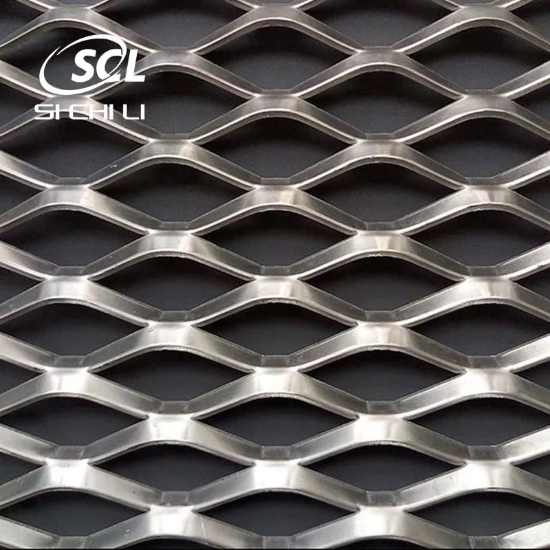 Stretched Steel Plate Mesh