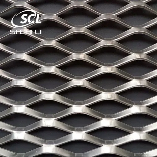 Stretched Steel Plate Mesh