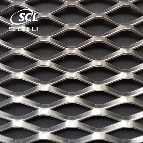 Stretched Steel Plate Mesh