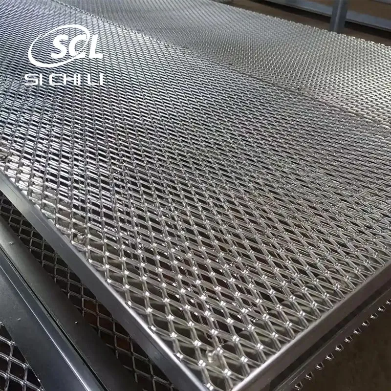 Stretched Steel Plate Mesh