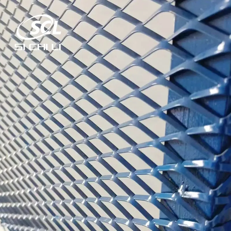 Stretched Steel Plate Mesh