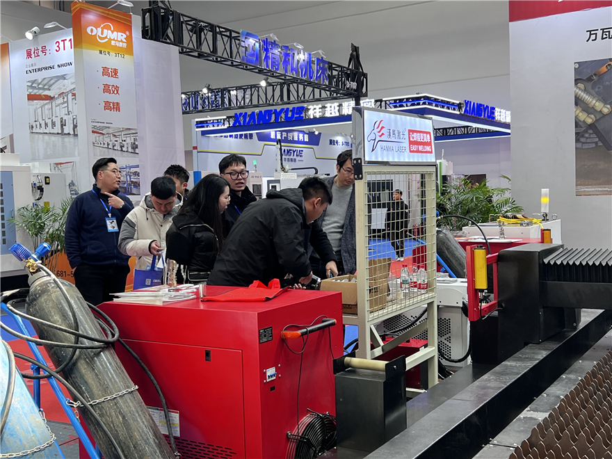 [Shining in Taizhou, Smart Manufacturing for the Future] Hanma Laser made a grand appearance at the Taizhou International Machine Tool Exhibition, empowering precision manufacturing with its hard-core