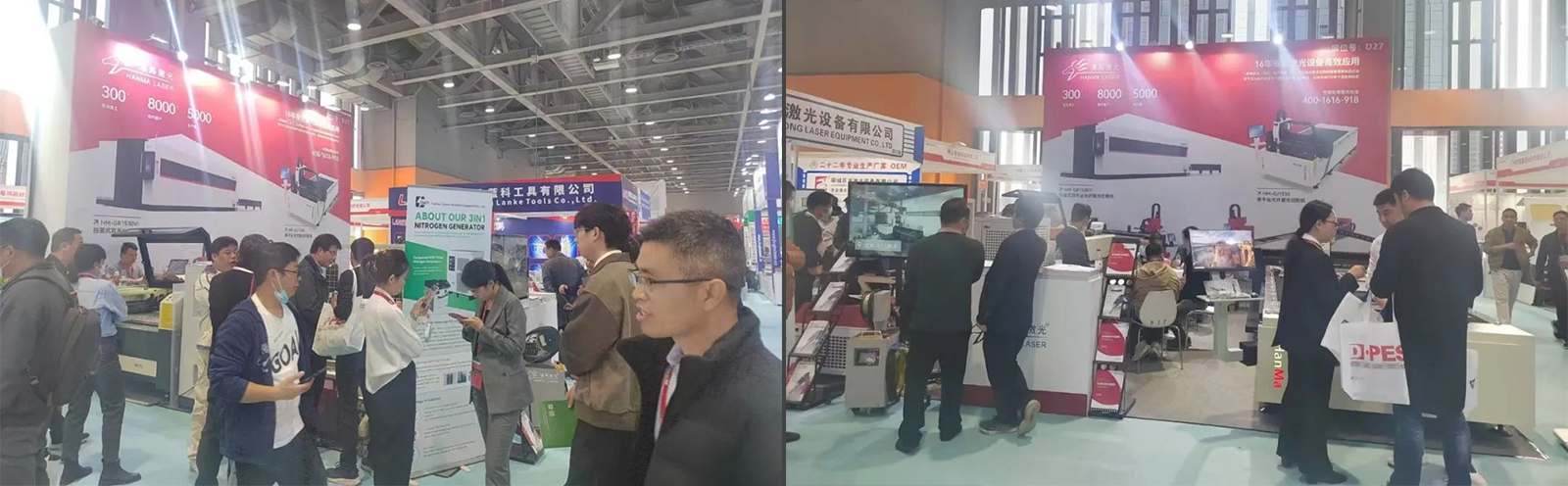 Hanma Laser joins hands with DPES Guangzhou International Advertising and LED Exhibition