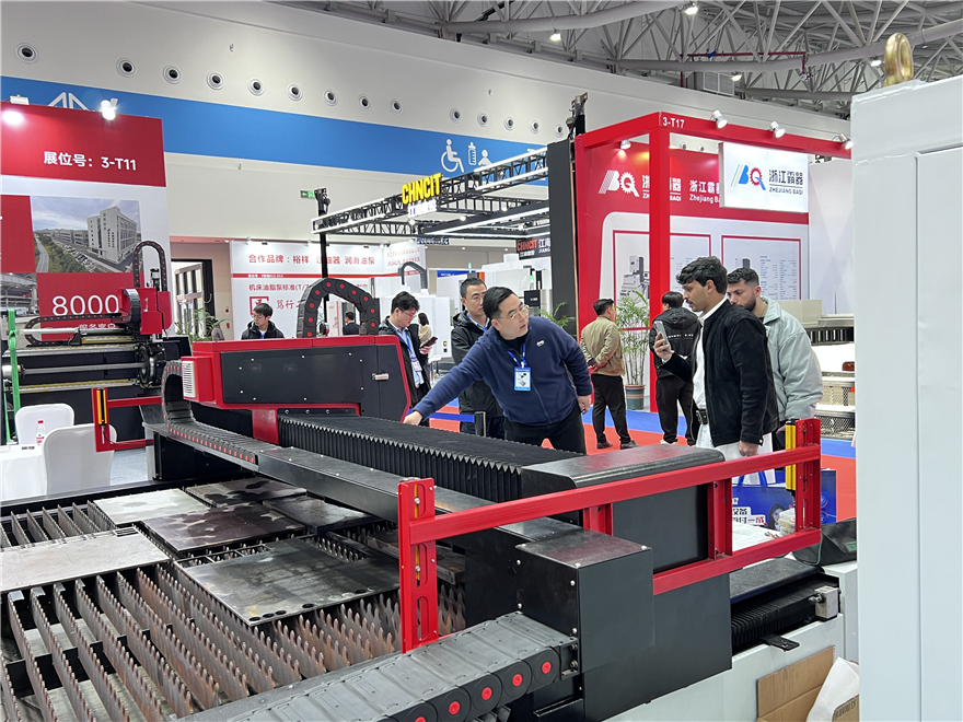 [Shining in Taizhou, Smart Manufacturing for the Future] Hanma Laser made a grand appearance at the Taizhou International Machine Tool Exhibition, empowering precision manufacturing with its hard-core