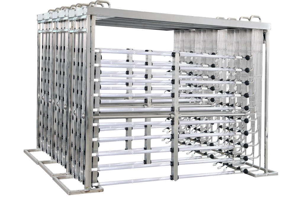Horizontal Series Open Channel UV System