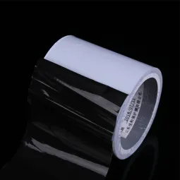 Erfahrener Hersteller Weiche undurchsichtige schwarz-weiße PE-Kunststoff-Schutzfolie