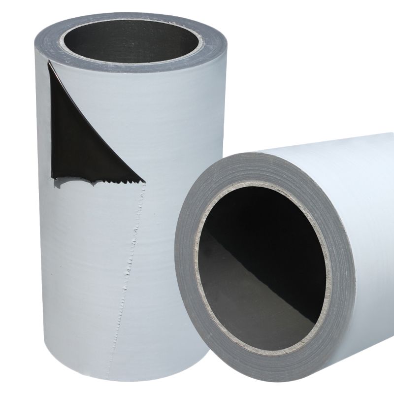 Film de protection en plastique PE noir-blanc opaque souple de fabricant expérimenté