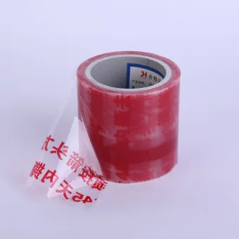 Película de proteção transparente anti-arranhões Película de impressão PE para placa WPC