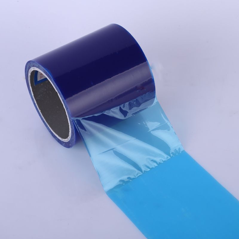 Transparent Blue Protective Film , Metal Sheet PE Protective Film