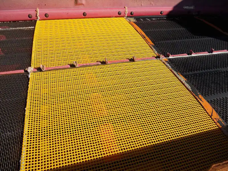 Polyuretanové drátěné síto