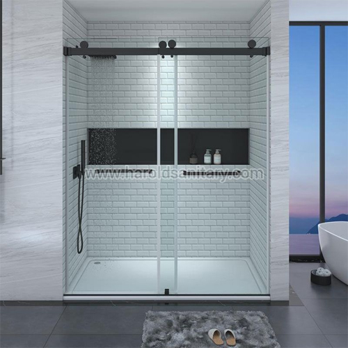 Are frameless shower doors easy to install?