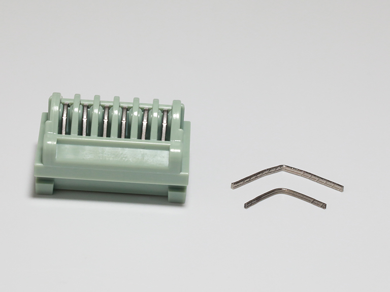 What are titanium clips used for?