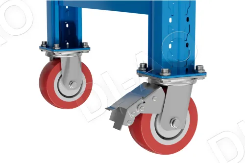 Movable Steel Shelving Units Warehouse Workshop Office Use