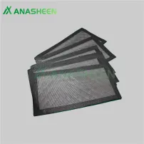 Zwart katoen absorberend kussen