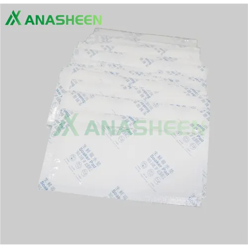 सफेद दानेदार शोषक पैड 140 * 70