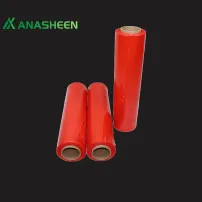 Rode handaangebrachte/machinekwaliteit stretchfolie