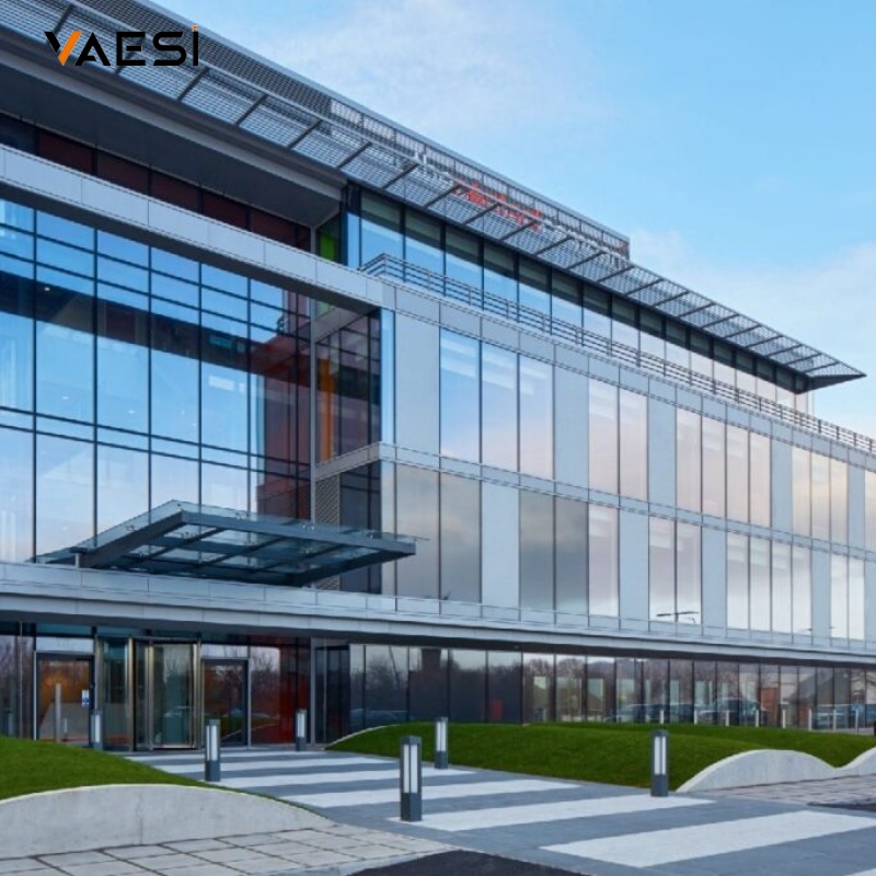 Visible Frame Curtain Wall Series: Modern Aluminum Solutions.