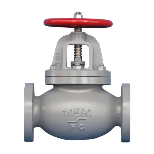 Jis Standard Flange Globe Valve