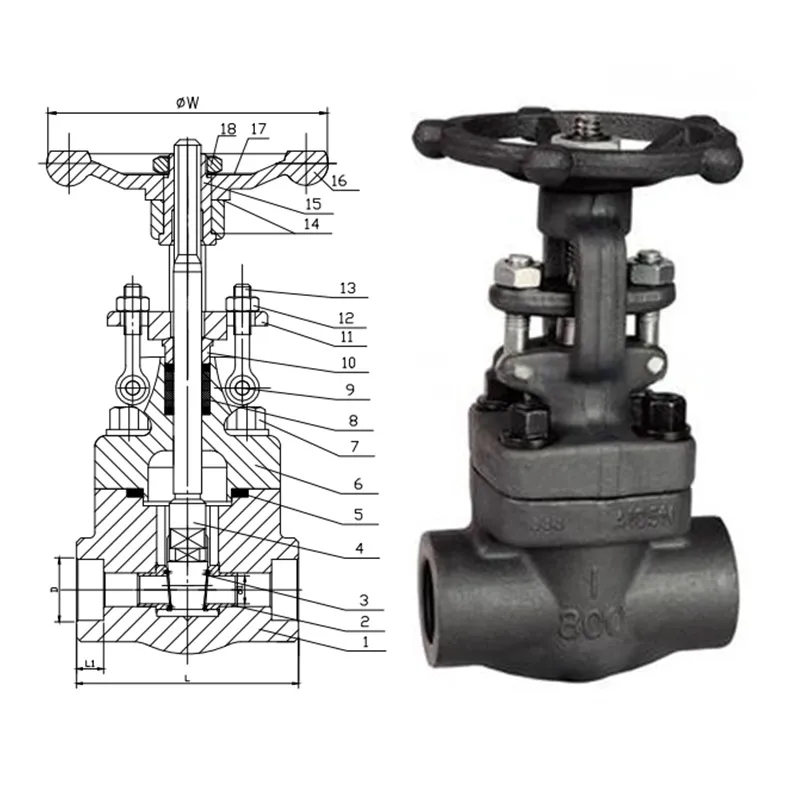 Forged Steel Gate Valve
