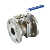 Din Standard Floating Flange Ball Valve