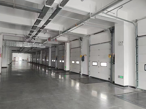 What are industrial garage doors called?