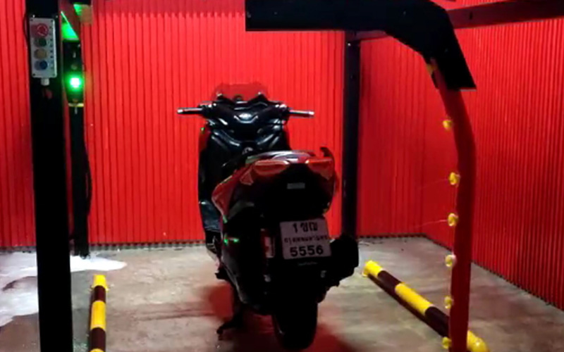 Thailand Unveils Motorcycle-Specific Automated Car Wash Solution, Revolutionizing Urban Mobility Services