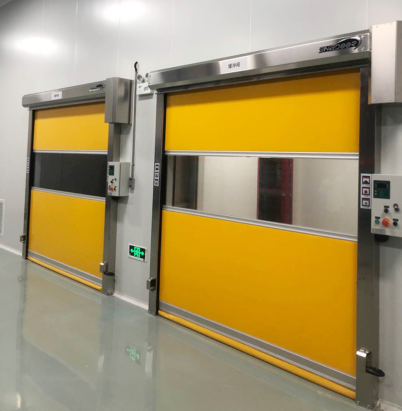 What are the main functions of high speed doors?
