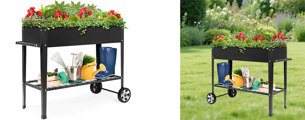 Multi Planter Elevated & Mobile