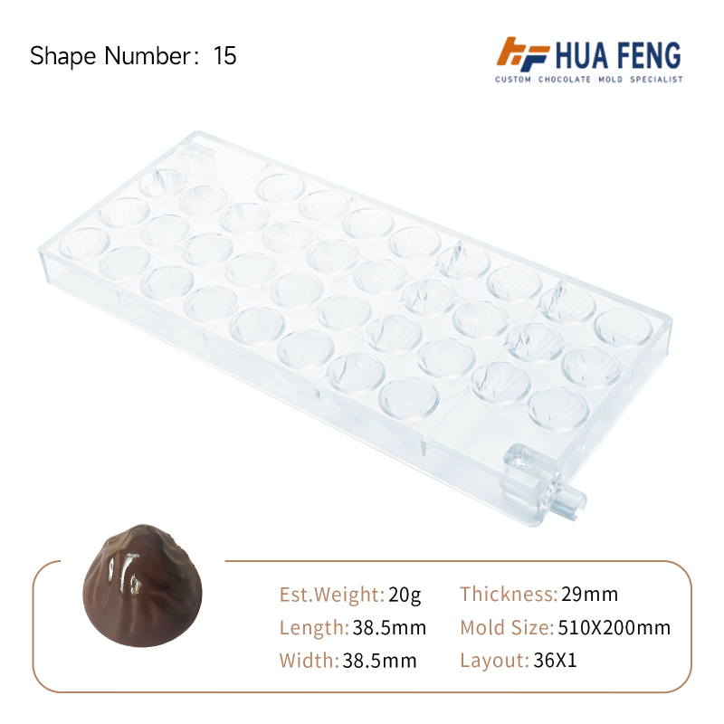 Choosing Between Silicone and Polycarbonate for Commercial Chocolate Molds: Find Out Which One is Best for Your Production Needs