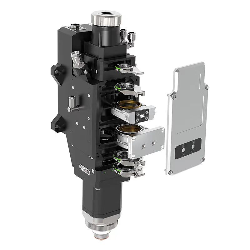 Is it normal for the high-power laser cutting head to perforate and jitter?