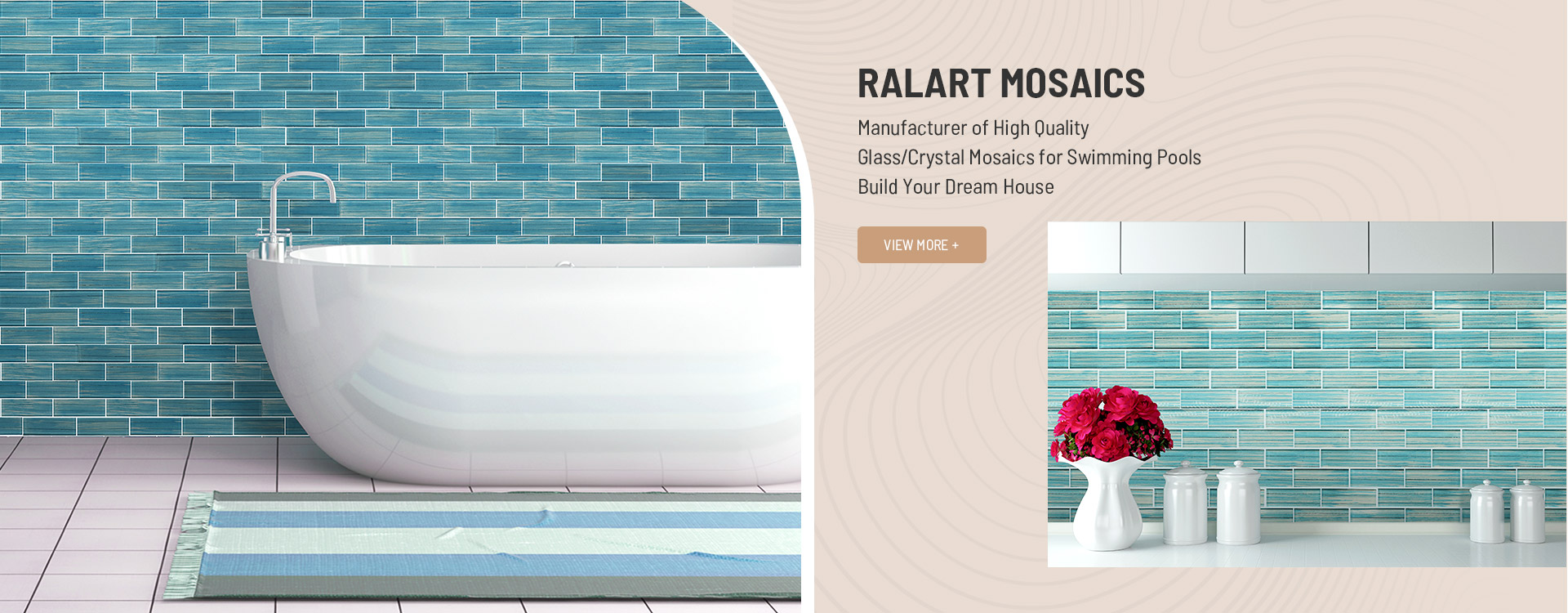 How to choose mosaic tiles according to different