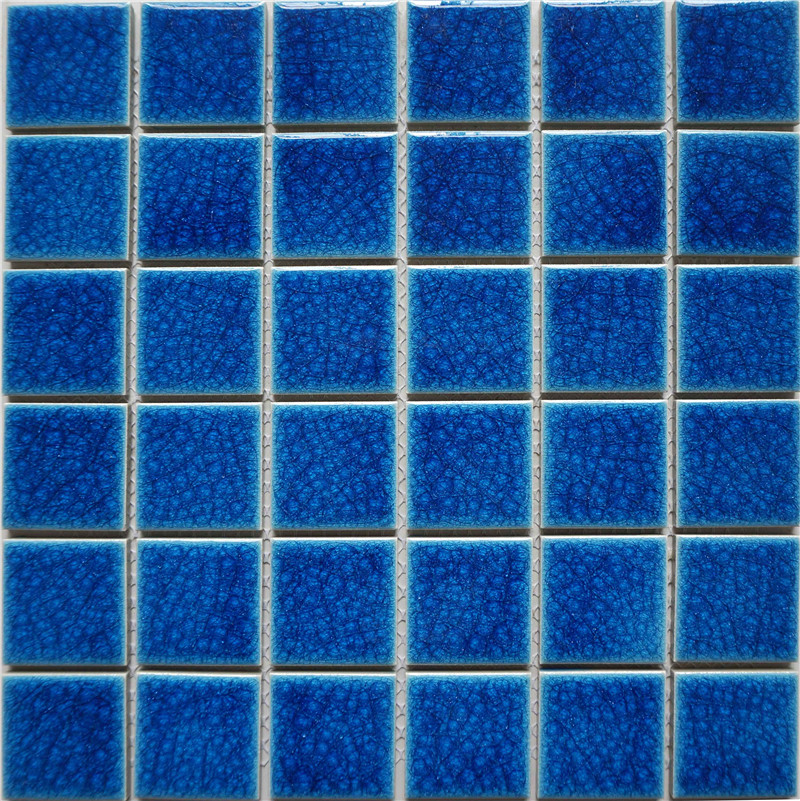 Foshan Factory Crackle Glazed Ceramic Mosaics For Project R48006