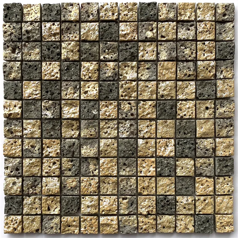 High Quality 300x300 Resin Mosaic With Mmixed Color