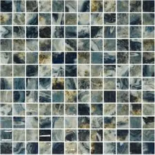 Metal square mosaic tiles, stone square mosaic tiles, glass square mosaic tiles, etc. are widely used.