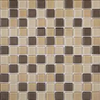 Although the pattern of square mosaic tiles is simple, the arrangement and combination of rich colors can create a very beautiful visual effect.