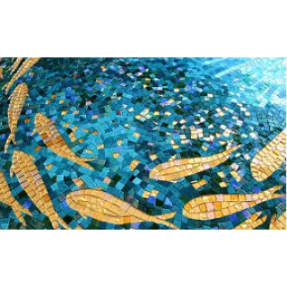 Mosaic Tile Mural Customization makes your interior more refined and artistic