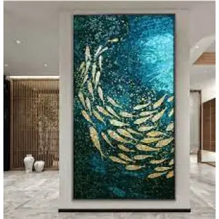 What better way to bring an unparalleled design flair to your space than custom mosaic tile art?