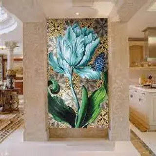 Custom mosaic tile murals are the best choice for your interior decoration and enhance the artistic atmosphere.